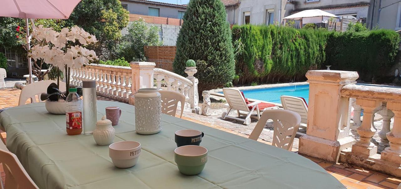 La Casa De Margarita Y Sisco, Villa Avec Piscine Καρκασόν Εξωτερικό φωτογραφία