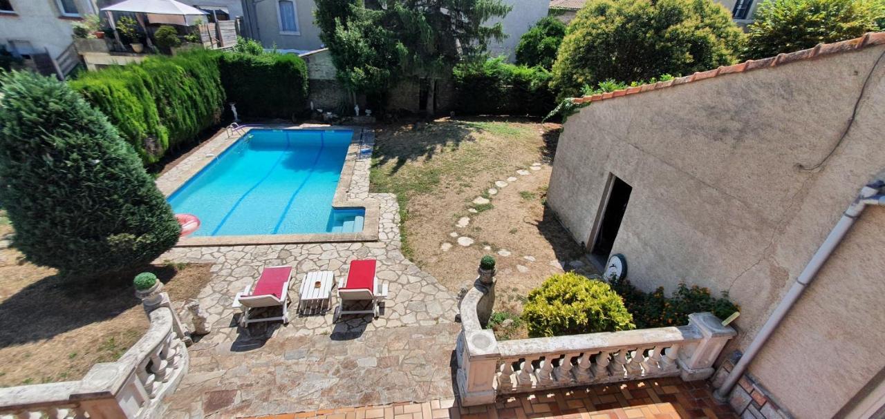 La Casa De Margarita Y Sisco, Villa Avec Piscine Καρκασόν Εξωτερικό φωτογραφία